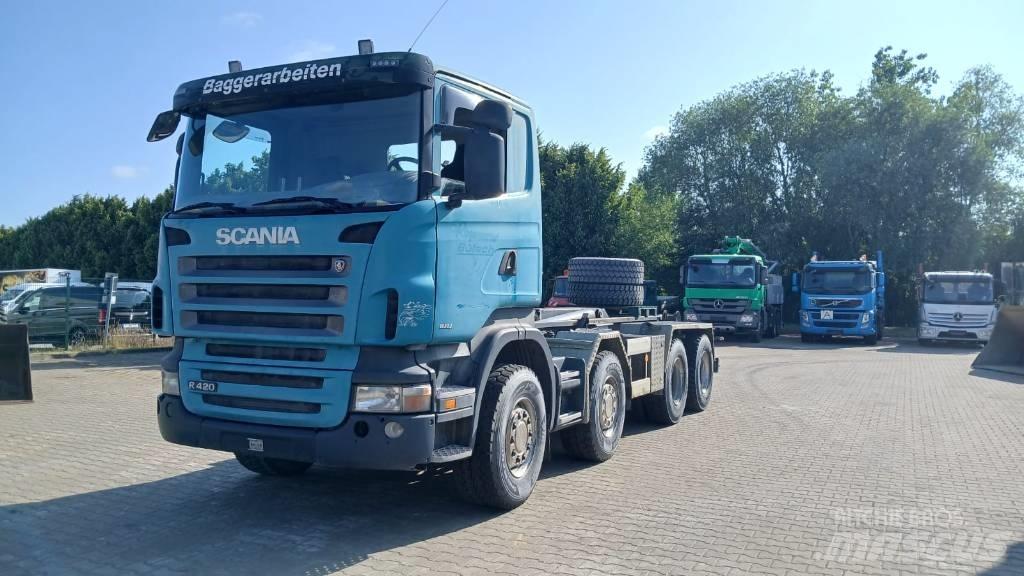 Scania R 420 Hákový nosič kontejnerů