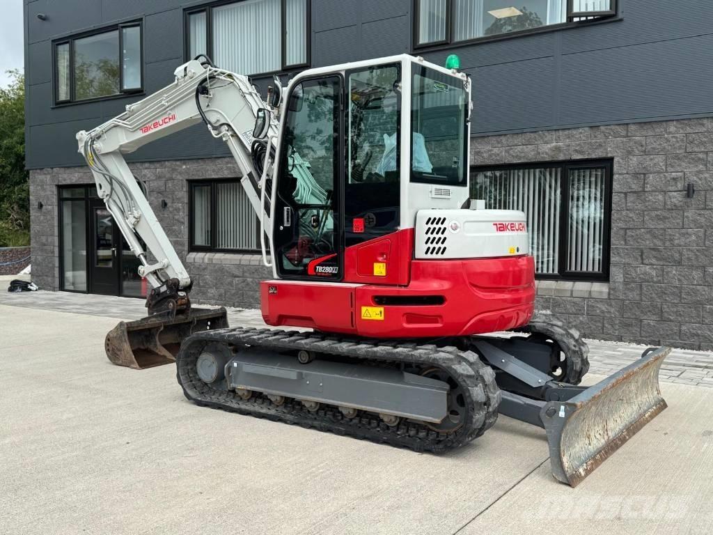 Takeuchi TB 280 FR Midi rýpadla 7t - 12t