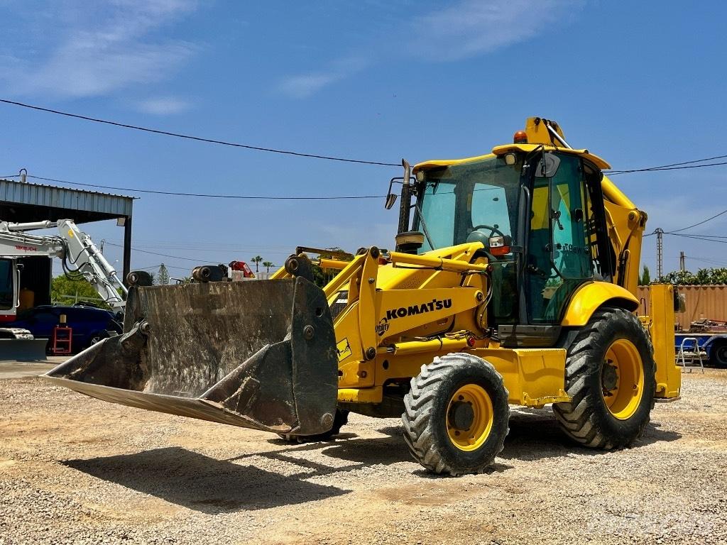 Komatsu WB 97 R Rýpadlo-nakladače