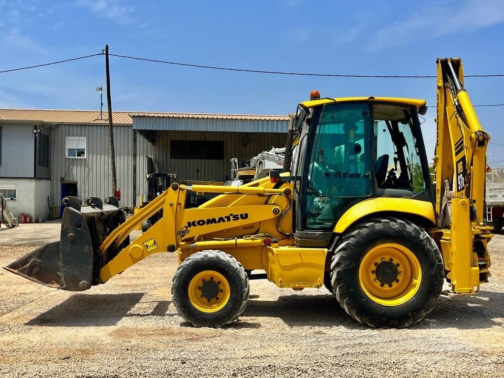 Komatsu WB 97 R Rýpadlo-nakladače