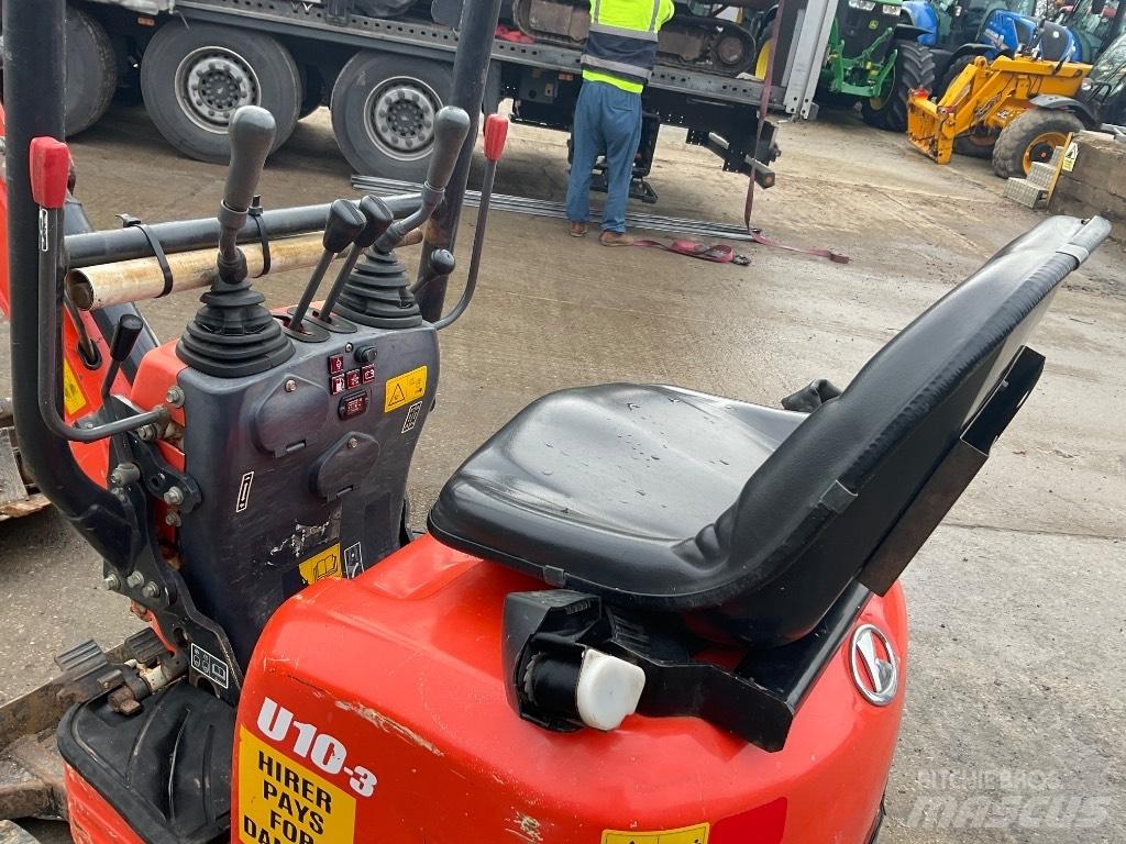 Kubota U 10-3 Mini rýpadla < 7t