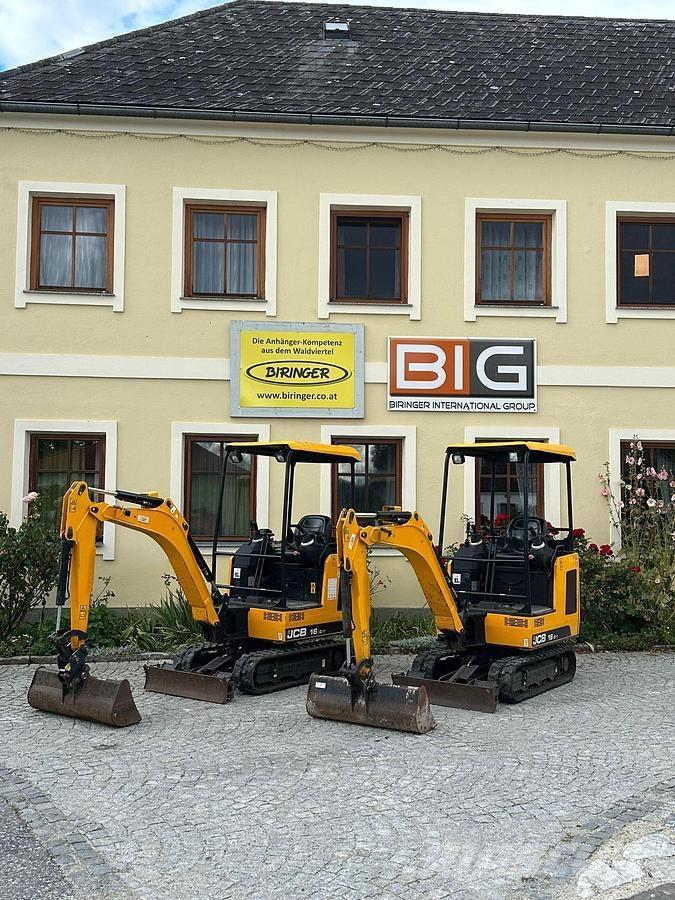 JCB 16C-1 Mini rýpadla < 7t