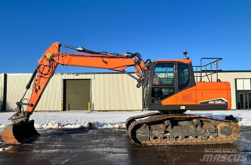 Develon DX160LC-7K Pásová rýpadla