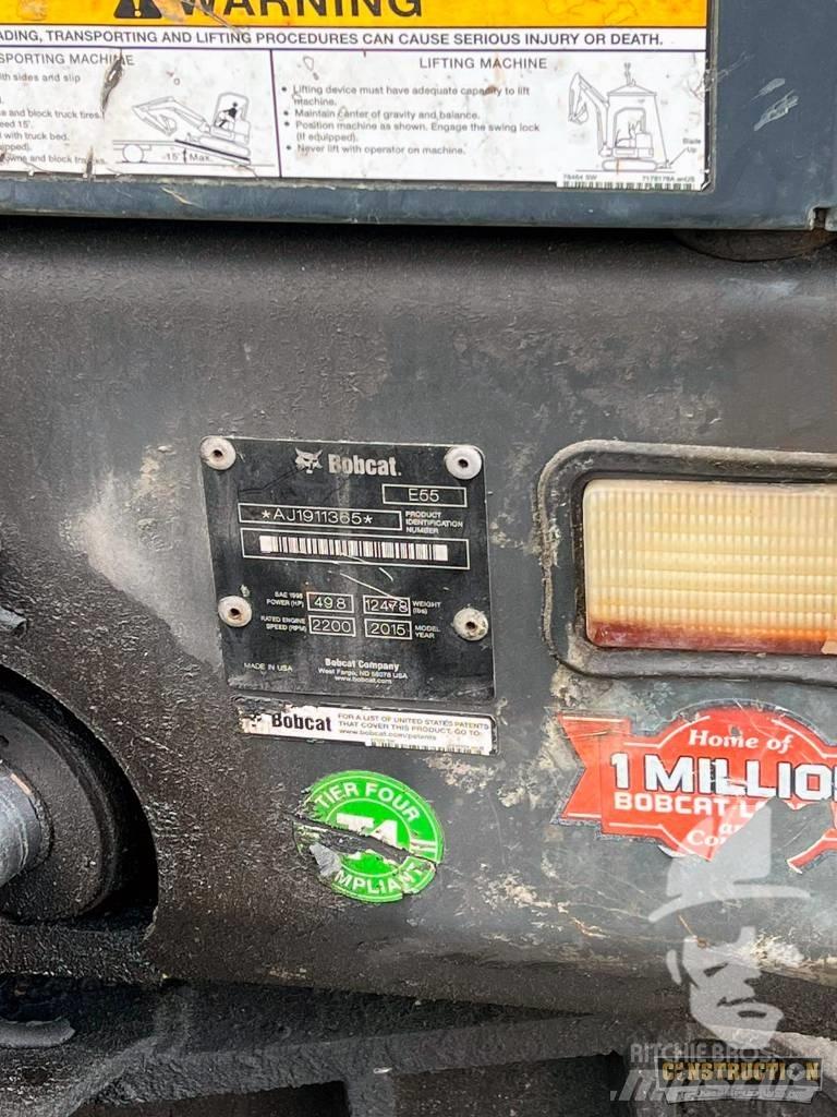 Bobcat E 55 Mini rýpadla < 7t