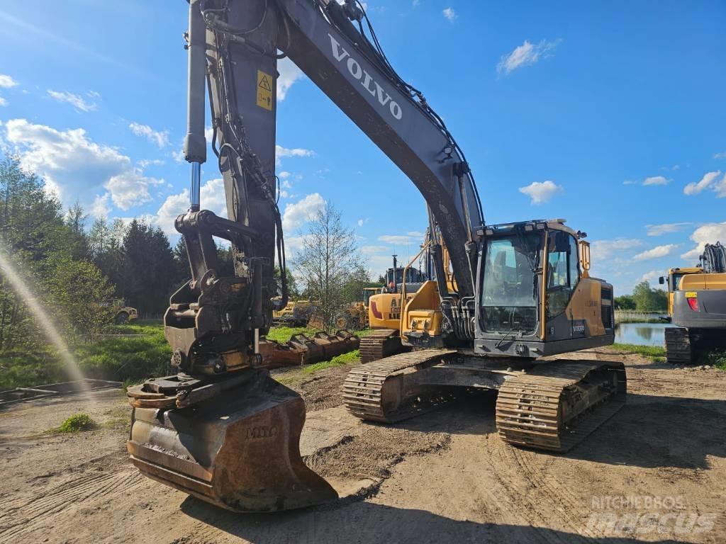 Volvo EC220EL Pásová rýpadla
