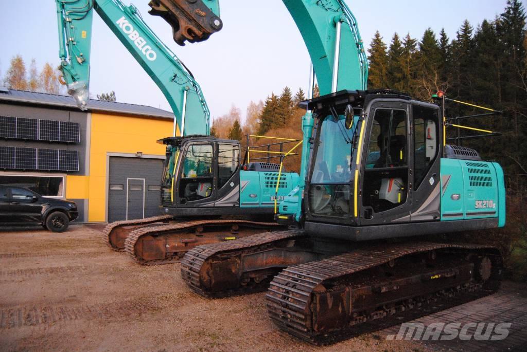 Kobelco SK210LC-11 Pásová rýpadla