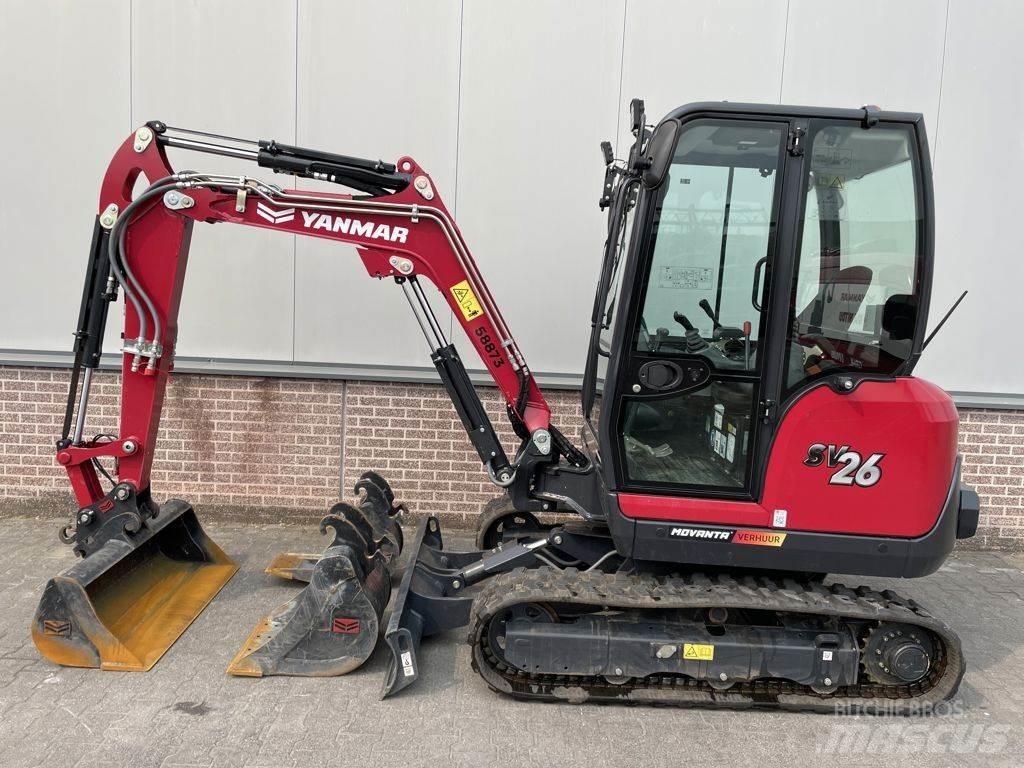 Yanmar SV26 Mini rýpadla < 7t