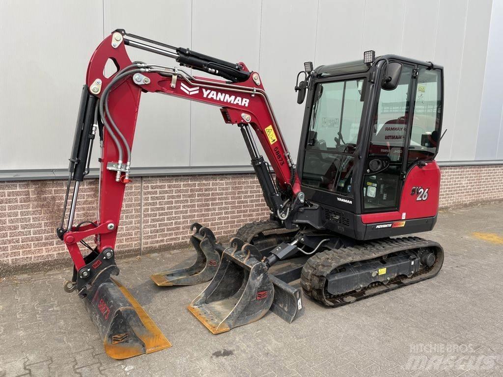 Yanmar SV26 Mini rýpadla < 7t