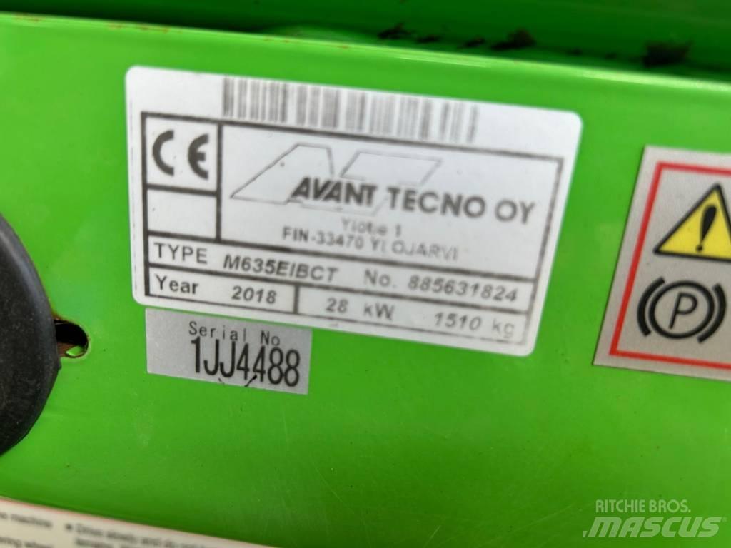 Avant 635 Víceúčelové nakladače