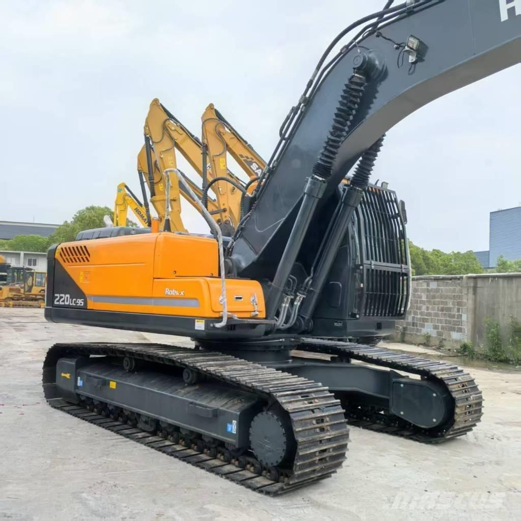Hyundai r220lc-9s Midi rýpadla 7t - 12t