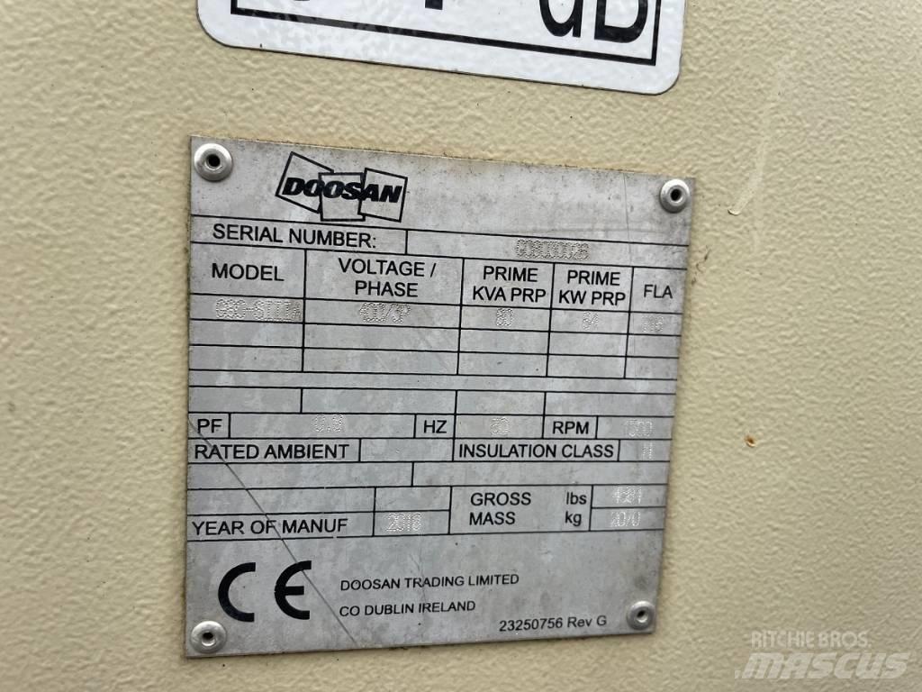 Doosan G 80 Naftové generátory