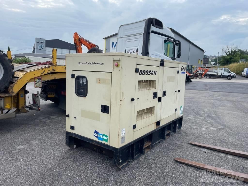 Doosan G 80 Naftové generátory