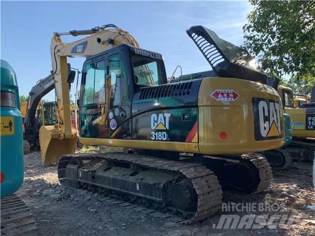 CAT 318DL Pásová rýpadla
