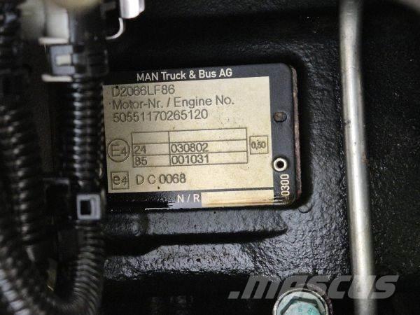 MAN D2066 LF86 Motory