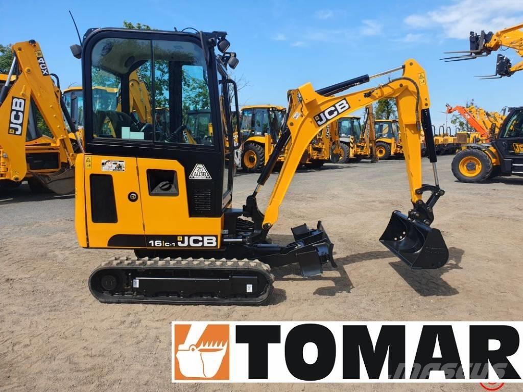 JCB 16 C-1 Mini rýpadla < 7t