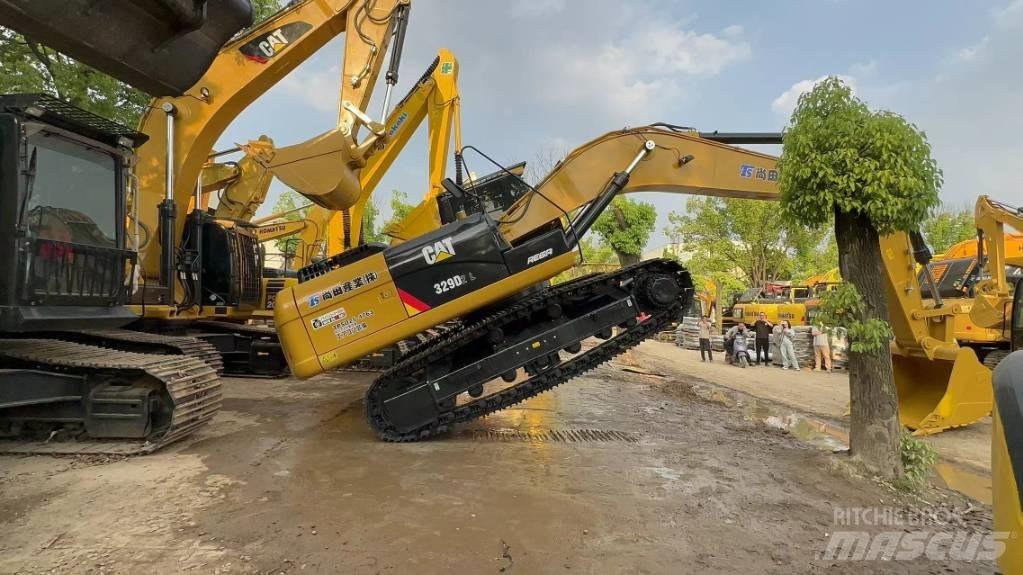 CAT 329 D Pásová rýpadla