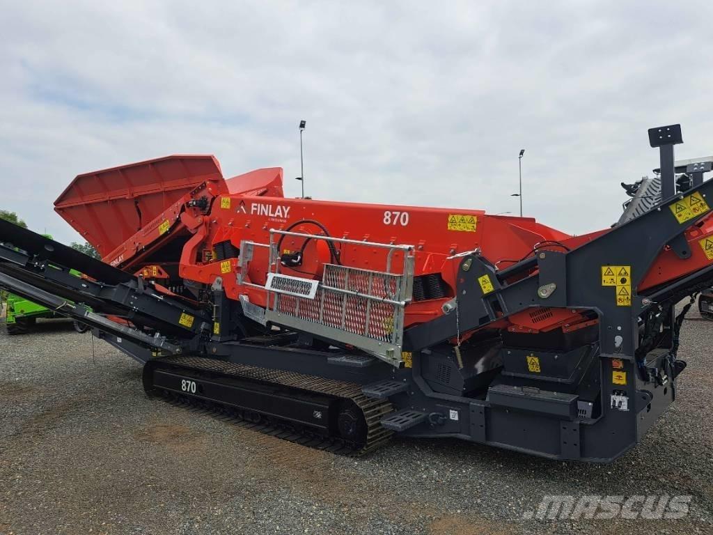 Terex Finlay 870 Mobilní třídiče