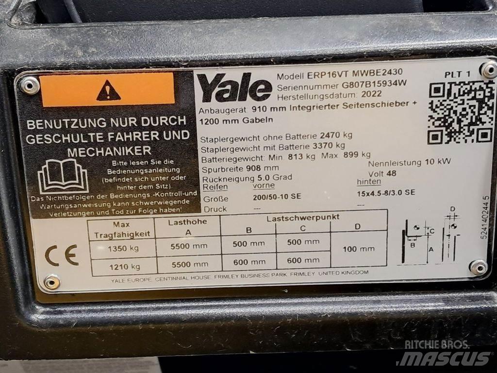 Yale ERP16VT Akumulátorové vozíky