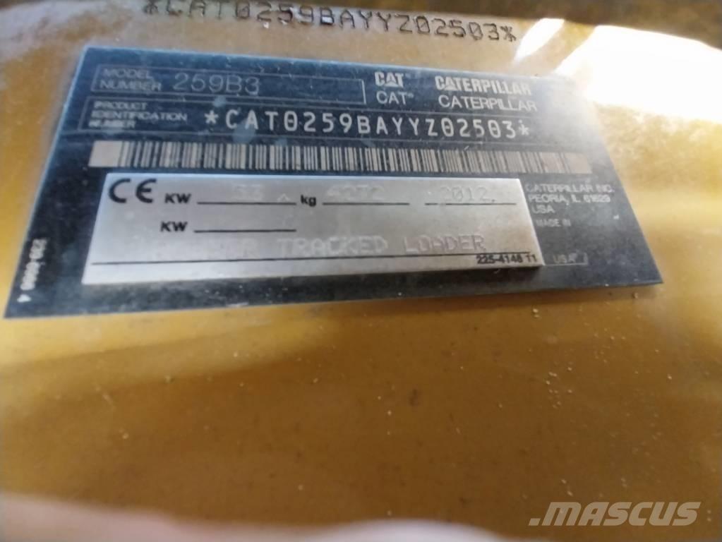 CAT 259 B 3 Smykem řízené nakladače
