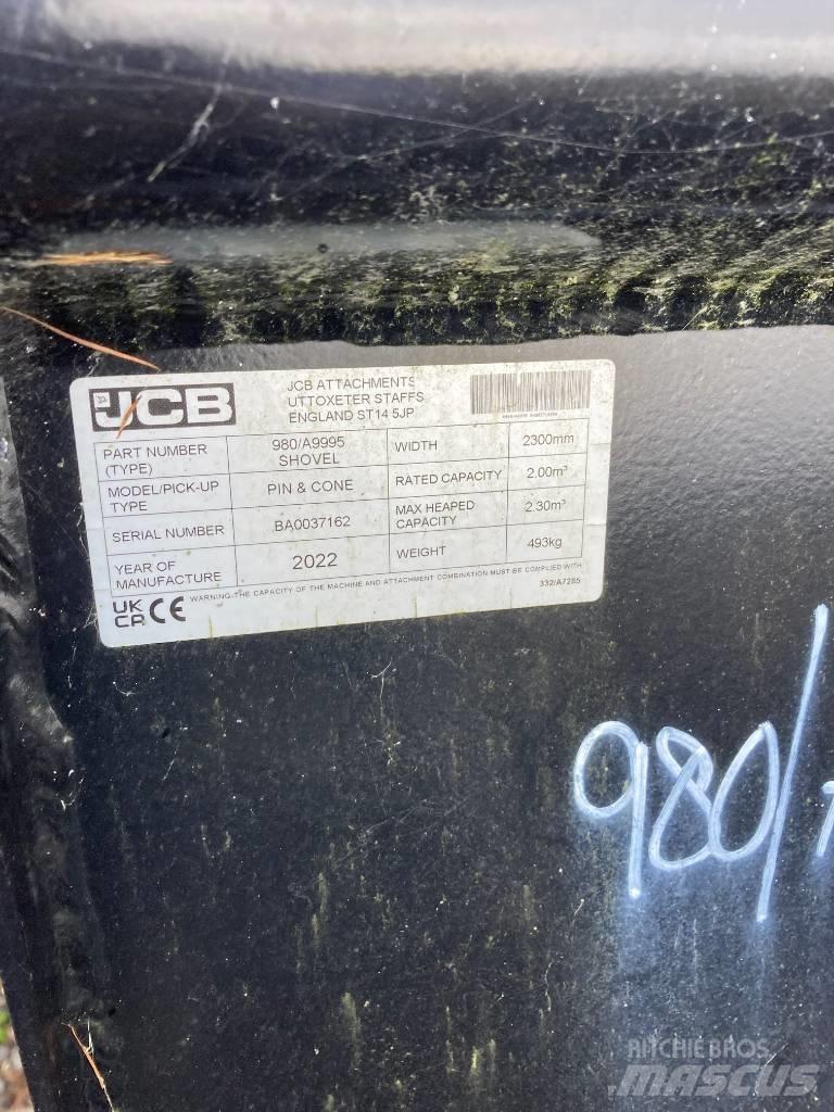 JCB 980/A9972 Bucket Další nakladače, rypadla a příslušenství