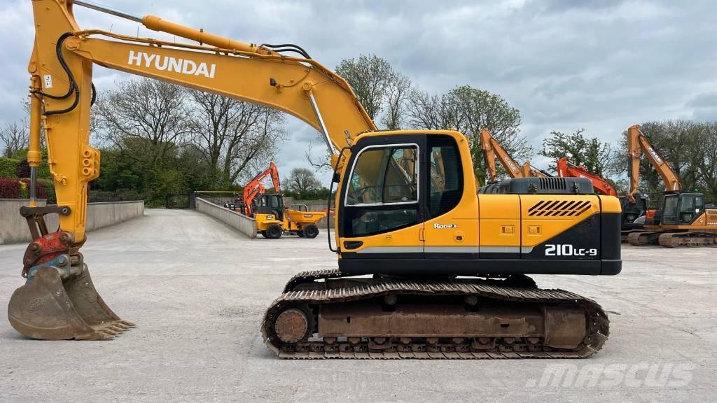 Hyundai 210-9 Pásová rýpadla