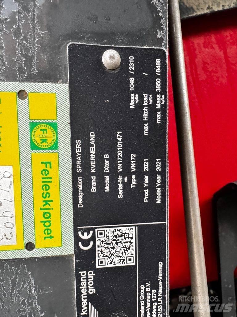 Kverneland iXter B Nesené postřikovače