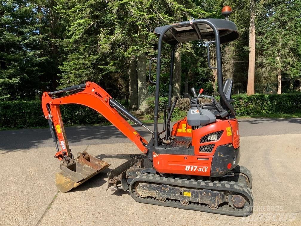 Kubota U 17-3 Mini rýpadla < 7t