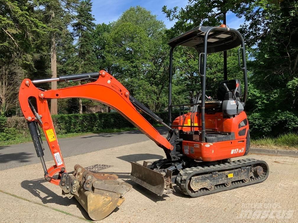 Kubota U 17-3 Mini rýpadla < 7t