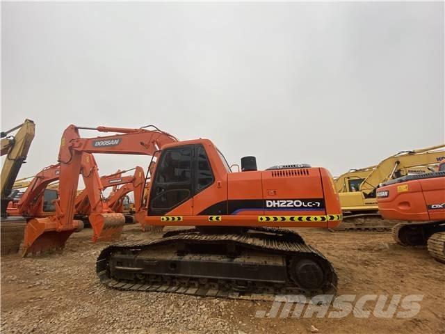 Doosan DH220LC-7 Pásová rýpadla