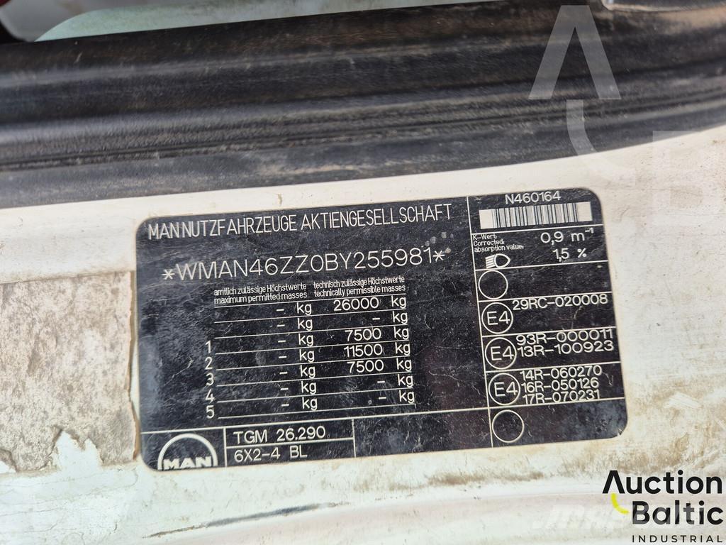 MAN TGM26.290 Popelářské vozy