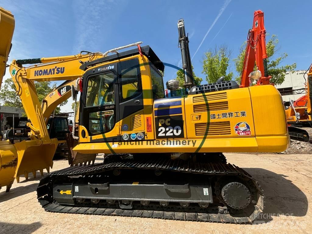 Komatsu PC 220 Pásová rýpadla