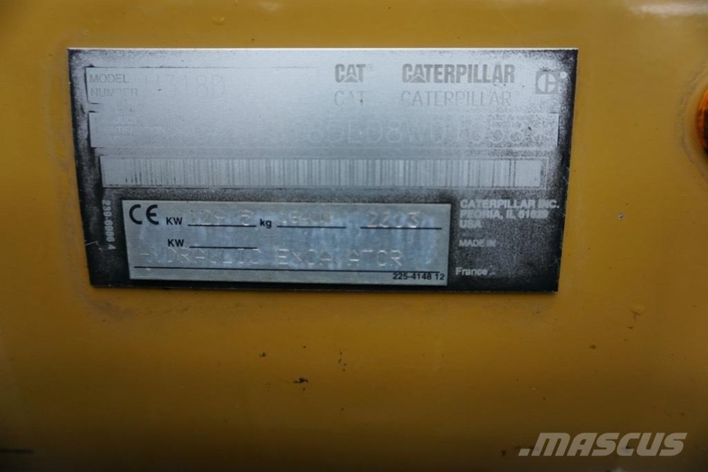 CAT M 318 D Kolová rýpadla