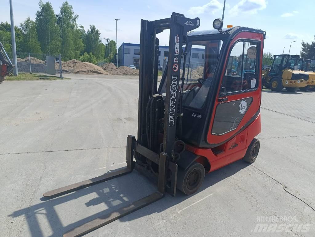 Linde H 18 T-03 LPG vozíky