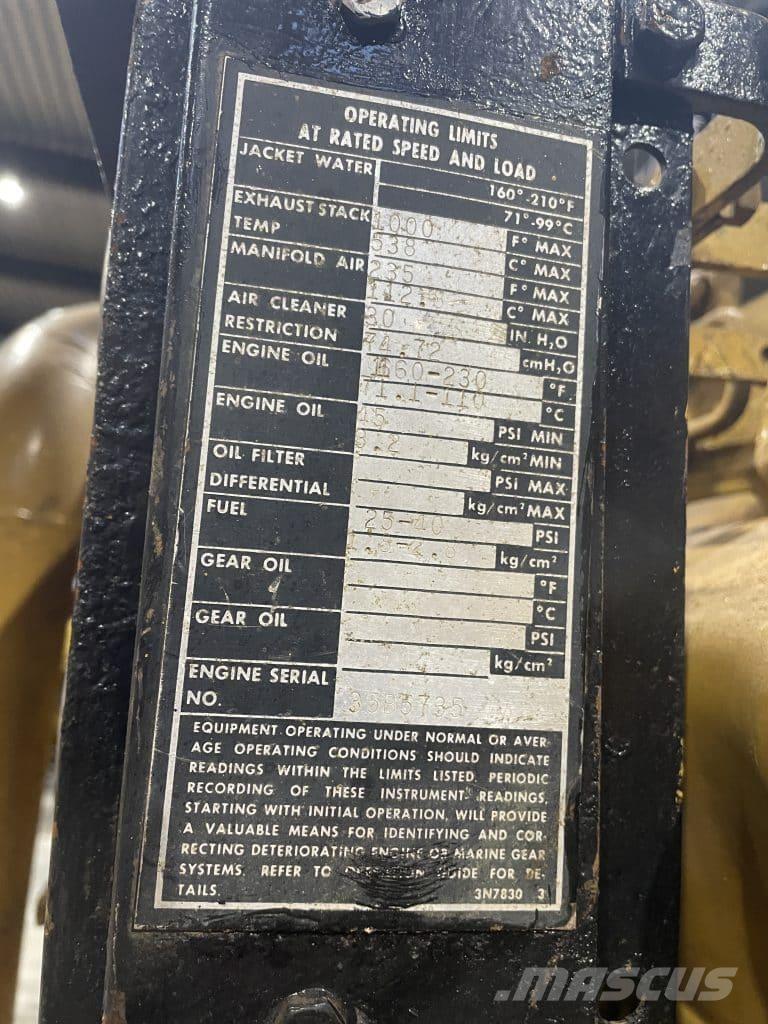 CAT D399 Naftové generátory