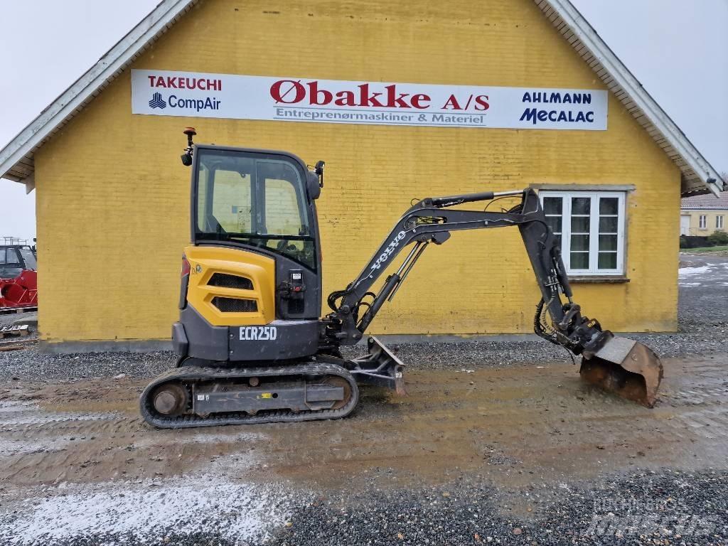 Volvo ECR25D Mini rýpadla < 7t