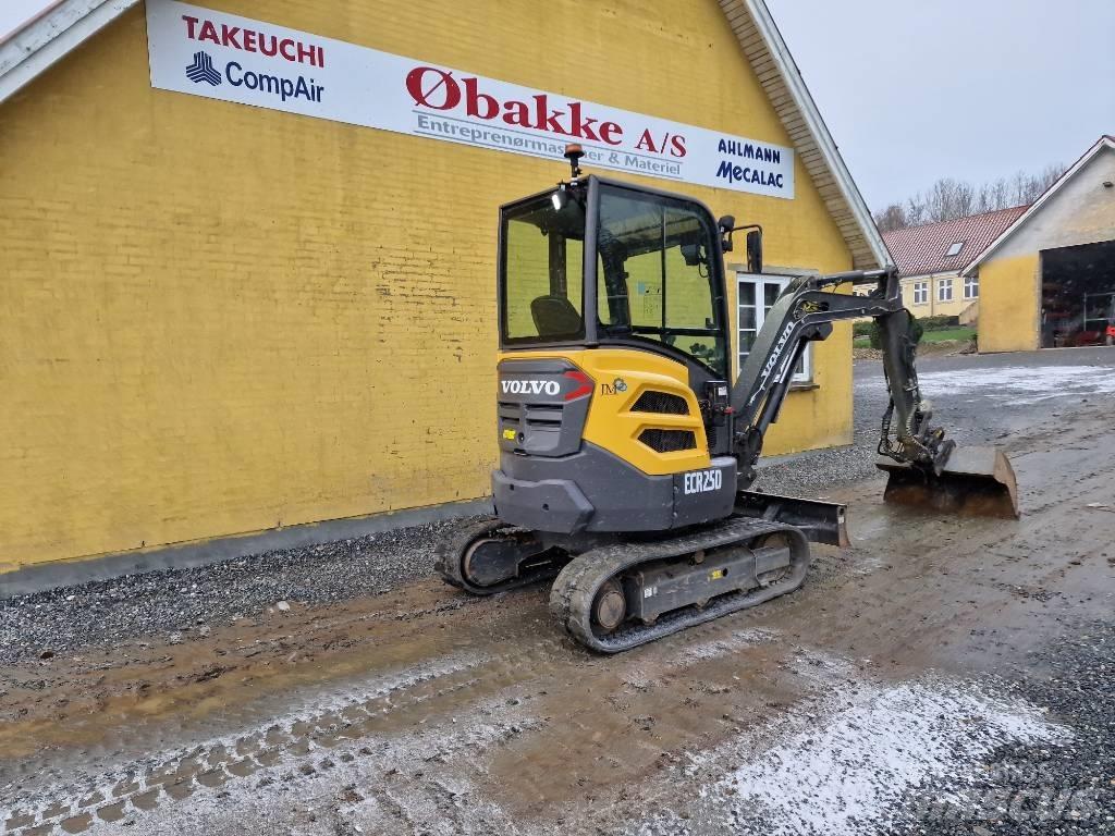 Volvo ECR25D Mini rýpadla < 7t
