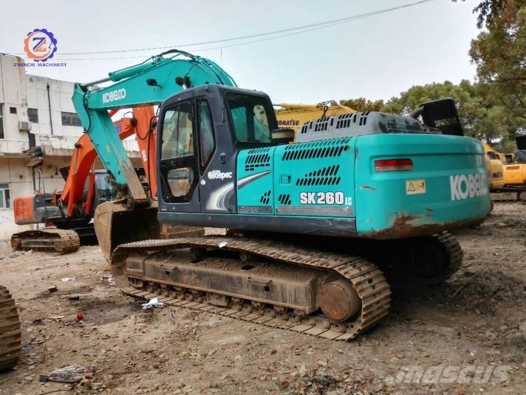 Kobelco SK 260 LC Pásová rýpadla