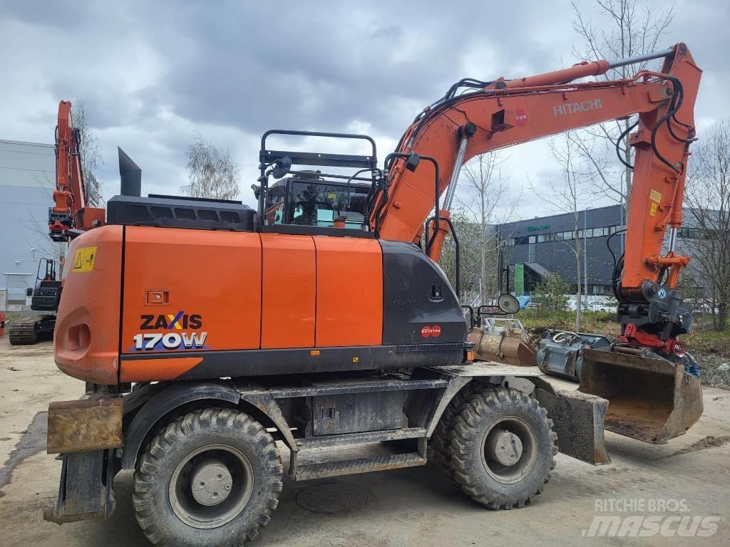 Hitachi ZX170W-6 Kolová rýpadla