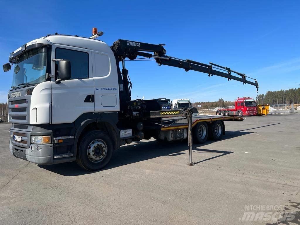 Scania R 420 LB Autojeřáby, hydraulické ruky