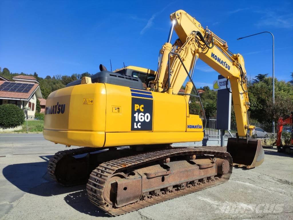 Komatsu PC 160 LC-7 Pásová rýpadla