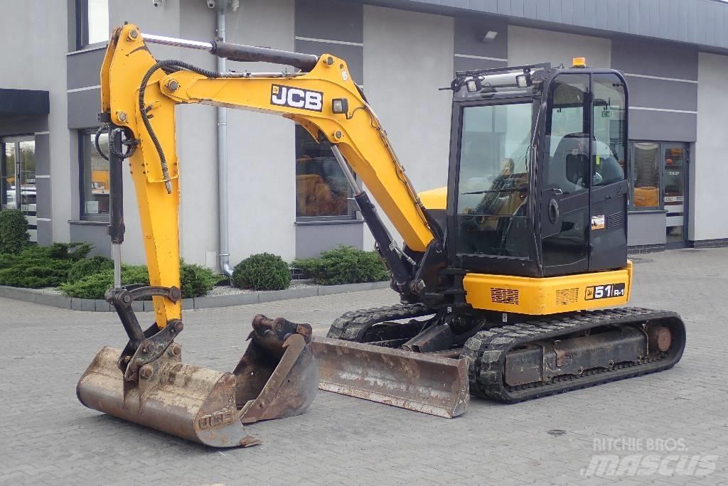JCB 51 R-1 Mini rýpadla < 7t
