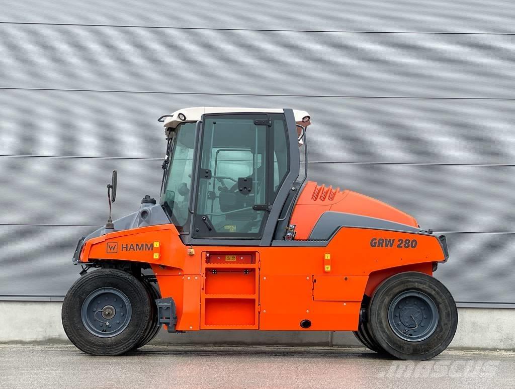Hamm GRW 280-10 Pneumatikové válce