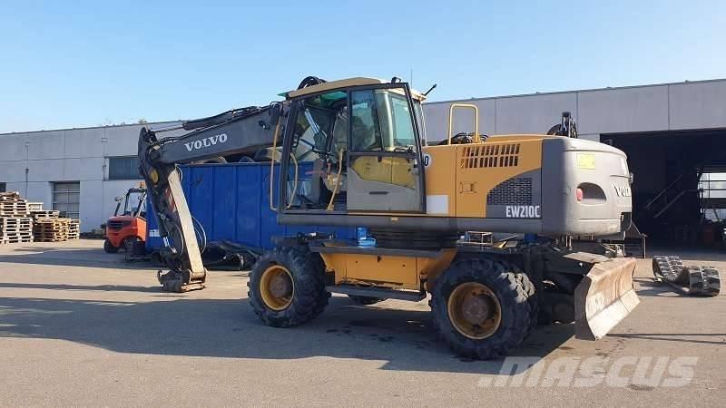 Volvo EW 210 C Kolová rýpadla