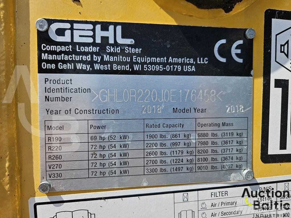 Gehl R 220 Smykem řízené nakladače
