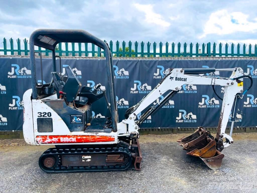 Bobcat 320 Mini rýpadla < 7t
