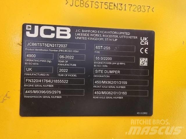 JCB 6 T Vyklápěcí dempry