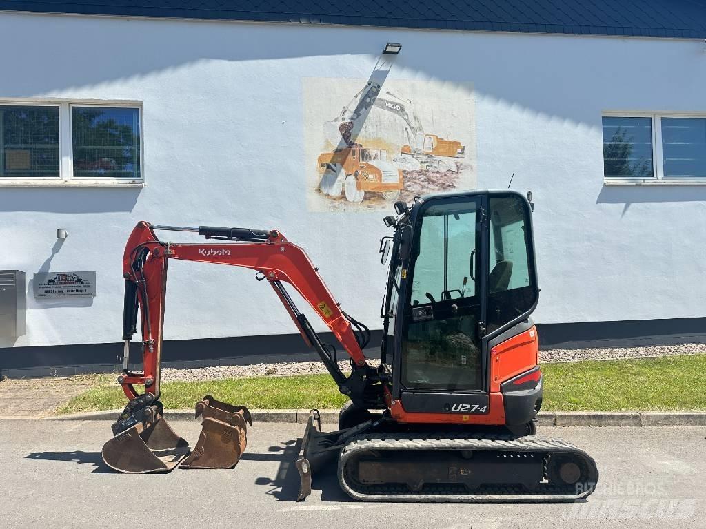 Kubota U 27-4 Mini rýpadla < 7t