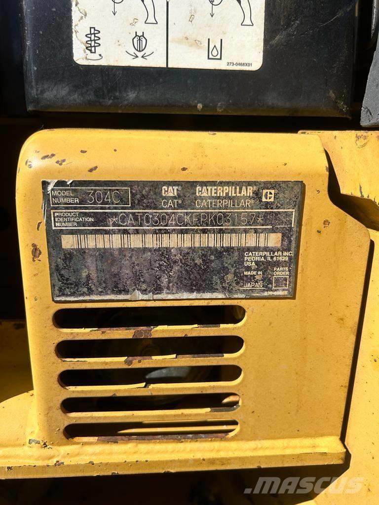 CAT 304 C CR Mini rýpadla < 7t