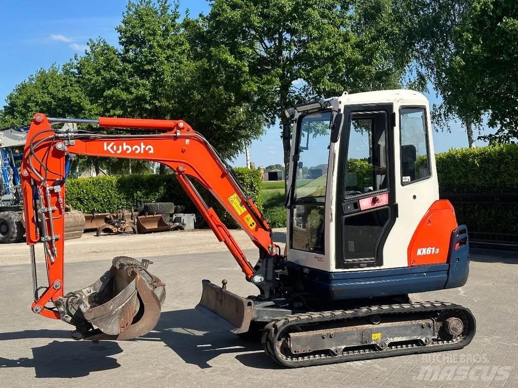 Kubota KX61-3 Mini rýpadla < 7t