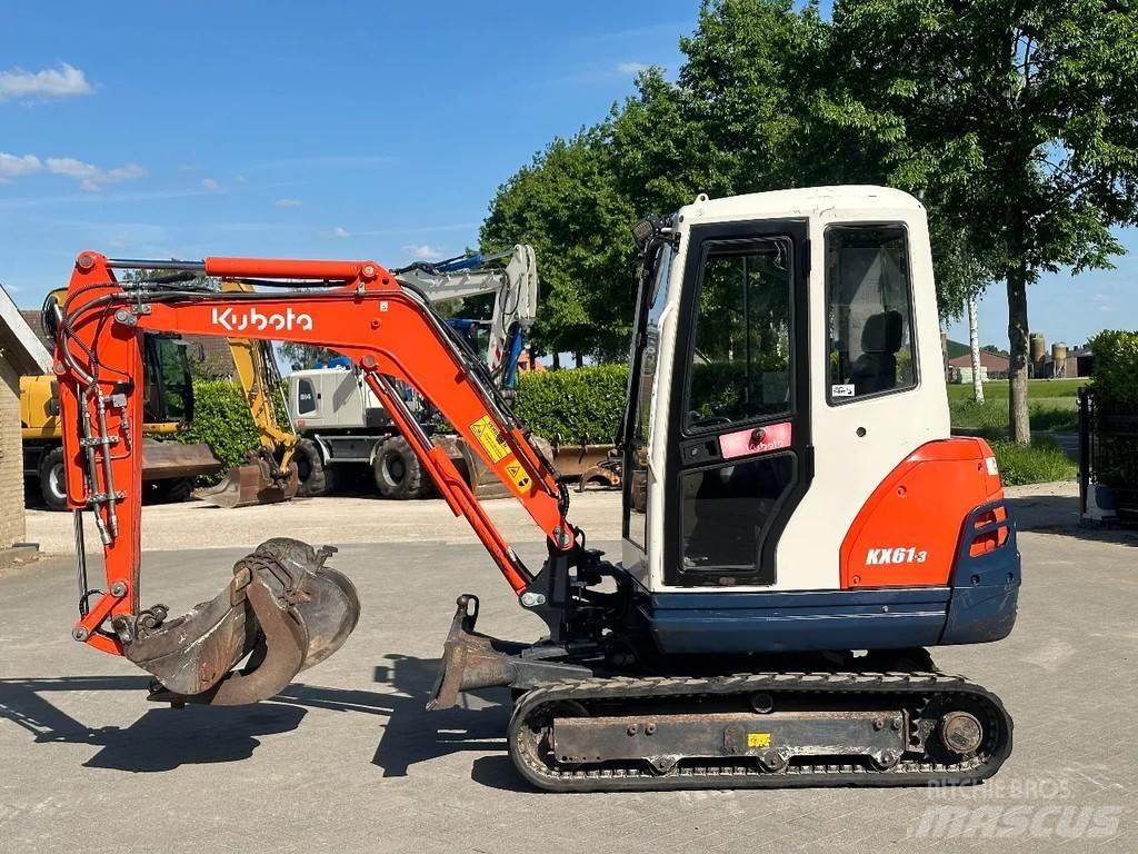 Kubota KX61-3 Mini rýpadla < 7t